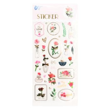 Zed Flowers Decorative Stickers 10х22cm in Assortment - buy, prices for EKO Market - photo 4