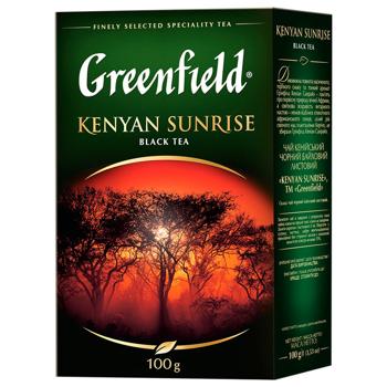 Greenfield Kenyan Sunrise Black Tea 100g - buy, prices for - photo 1