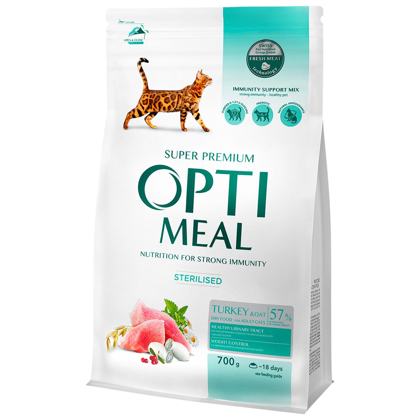 Buy Dry food for cats Opti Meal with delivery category Feed for