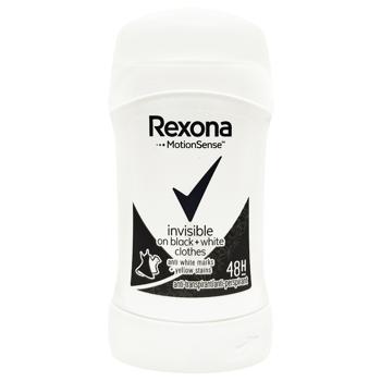 Rexona Invisible Black and White Solid Deodorant 40ml - buy, prices for Supermarket "Kharkiv" - photo 4