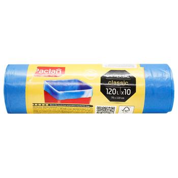 Paclan Classic Garbage Packages 10pc*120l - buy, prices for MegaMarket - photo 1
