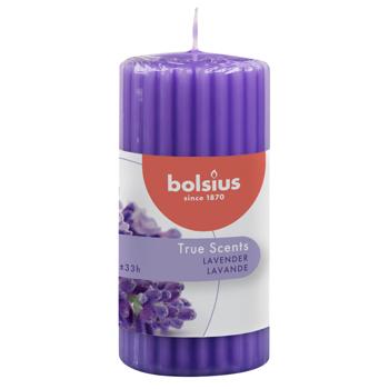 Bolsius True Scents Lavender Ribbed Candle 1pc - buy, prices for NOVUS - photo 2