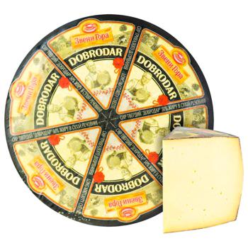 Zveny Gora Dobrodar Hard Cheese 50% - buy, prices for ULTRAMARKET - photo 1