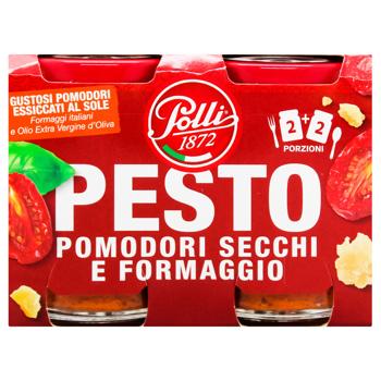 Соус Polli Pesto Pomodori Secchi e Formaggio 2шт*90г - купить, цены на - фото 2