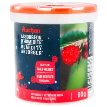 Влагопоглотитель Auchan красные ягоды 90г - купить, цены на Auchan - фото 1
