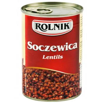 Rolnik Canned Lentils 425ml - buy, prices for MegaMarket - photo 1