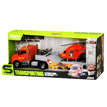 Cars S Rescue Truck snd Helicopter Toy