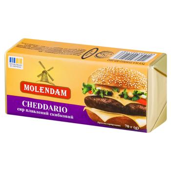 Molendam Cheddario Processed Cheese 50% 70g - buy, prices for Torba - photo 4