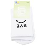Premier Socks HI-BYE Teenage Crew Socks s.23-25 White