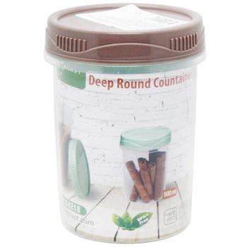 StarsPlast Round Deep Container 500ml - buy, prices for - photo 2