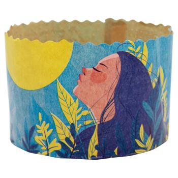 Форма для випікання Патріотична паперова 130х85мм - купити, ціни на ЕКО Маркет - фото 2