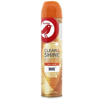 Auchan Dust Remover Spray From Wooden Surfaces 300ml