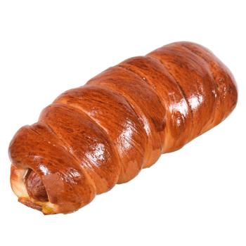 Sausage in Dough 120g - buy, prices for Tavria V - photo 1