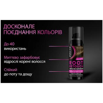 Syoss Root Retoucher Dark Brown Toning Spray 120ml - buy, prices for Ideal - photo 3