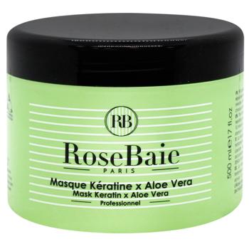 RoseBaie Mask with Keratin and Aloe Vera for Strengthening Hair 500ml - buy, prices for NOVUS - photo 1