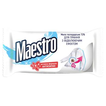 Maestro Laundry Soap for Washing with Whitening Effect 125g - buy, prices for - photo 1