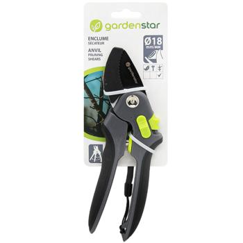 GardenStar Anvil Pruning Shears 21cm - buy, prices for Auchan - photo 1
