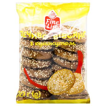 Fine Life Oatmeal Cookies with Sesame 400g - buy, prices for METRO - photo 1