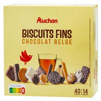 Auchan 40 Cakes Assorted 375g