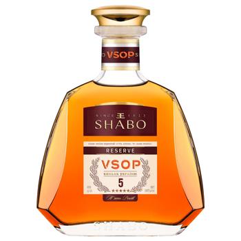 Shabo Reserve Brandy 5 Years 40% 0.5l - buy, prices for COSMOS - photo 1