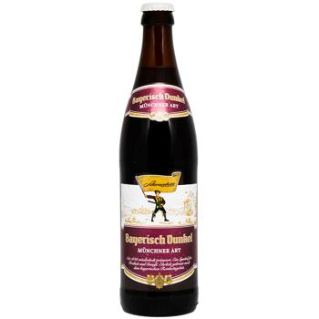 Пиво Schwarzbrau Bayerisch Dunkel темне фільтроване 5,4% 0,5л - купити, ціни на WINETIME - фото 1