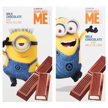 Liubimov Kids Milk Chocolate with Milk Filling 100g - buy, prices for Torba - photo 1