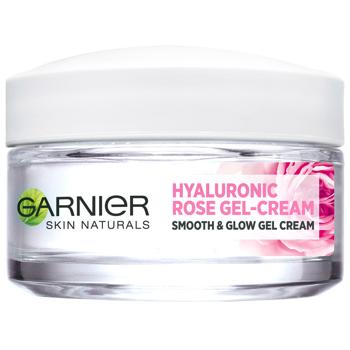 Гель-крем Garnier Skin Naturals Зволожуючий гіалуроновий з трояндовою водою для всіх типів шкіри обличчя 50мл - купити, ціни на - фото 2