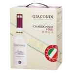 Вино Giacondi Chardonnay біле сухе 11,5% 3л