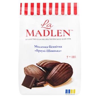 Мадленка бисквитная La Madlen Брауни-шоколад 140г