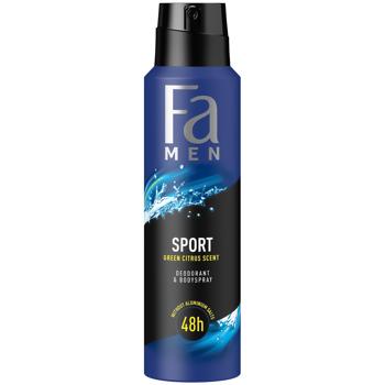 Fa Men Sport Green Citrus Spray Deodorant 150ml - buy, prices for Ideal - photo 1