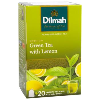 Чай зелений Dilmah Лимон 20шт 1,5г - купити, ціни на - фото 4