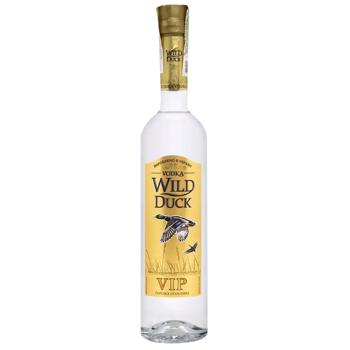 Водка Wild Duck Vip 40% 0,7л - купить, цены на Чудо Маркет - фото 1
