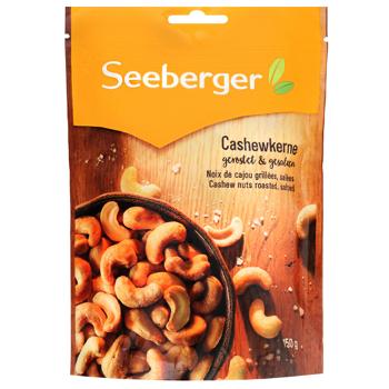 Кешью Seeberger подсушенные подсоленные 150г