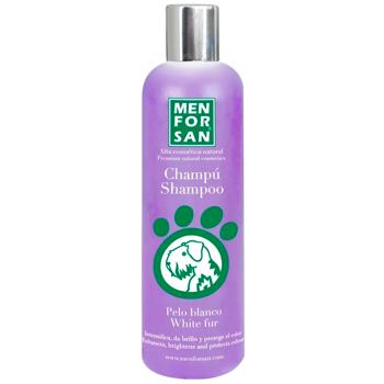 Menforsan White Fur Shampoo for Dogs with Fruity Aroma 300ml - buy, prices for MasterZoo - photo 1