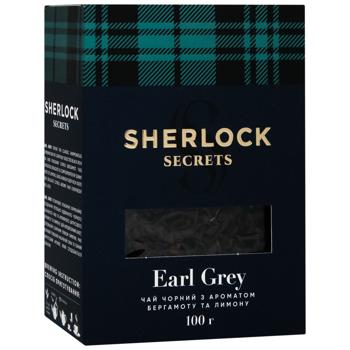 Чай черный Sherlock Secrets Earl Grey 100г - купить, цены на ULTRAMARKET - фото 2