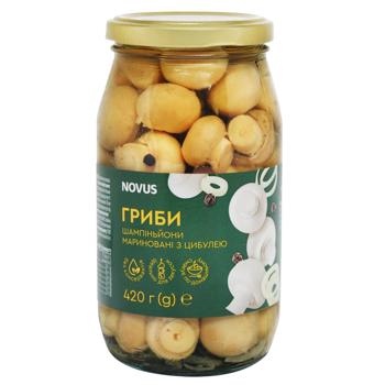 Novus Marinated Whole Champignons 420g