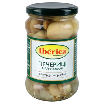 Шампиньоны Iberica целые маринованные 280г