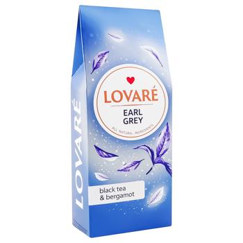 Чай чорний Lovare Earl Grey з бергамотом 80г - купити, ціни на Торба - фото 3