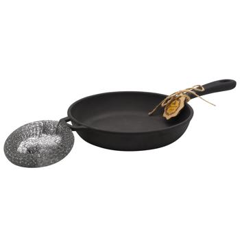 Cast Iron Frying Pan 20cm - buy, prices for Auchan - photo 1