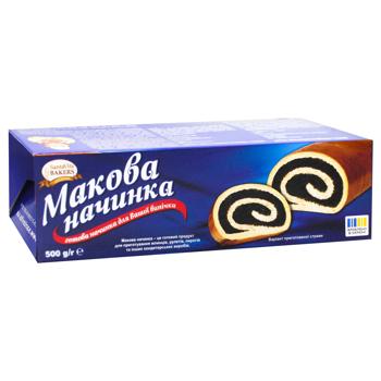 Начинка макова SantaVita Bakers 500г - купити, ціни на ULTRAMARKET - фото 2