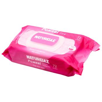 Салфетки влажные Naturelle Pink универсальные 72шт - купить, цены на - фото 2