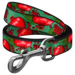 Waudog Pomegranates Nylon Dog Leash S 300cm