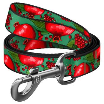 Waudog Pomegranates Nylon Dog Leash S 300cm - buy, prices for Auchan - photo 1
