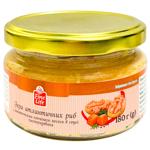 Fine Life Atlantic Fish Roe with Smoked Salmon Pieces in Sauce 180g