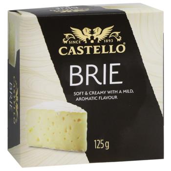 Castello Brie Soft Cheese with White Mold 50% 125g - buy, prices for - photo 2