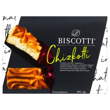 Тістечко Biscotti Чізкотті бісквітне 290г - купити, ціни на Auchan - фото 3