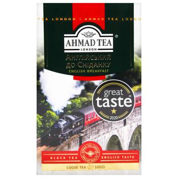 Чай чорний Ahmad Tea Англійський до сніданку листовий 100г - купити, ціни на - фото 3