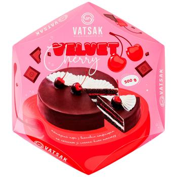 Торт Вацак Вельвет черрі 500г - купити, ціни на - фото 2