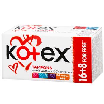 Kotex Normal UltraSorb Tampons 16pcs