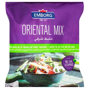 Emborg Vegetable Oriental Mix 450g - buy, prices for - photo 1